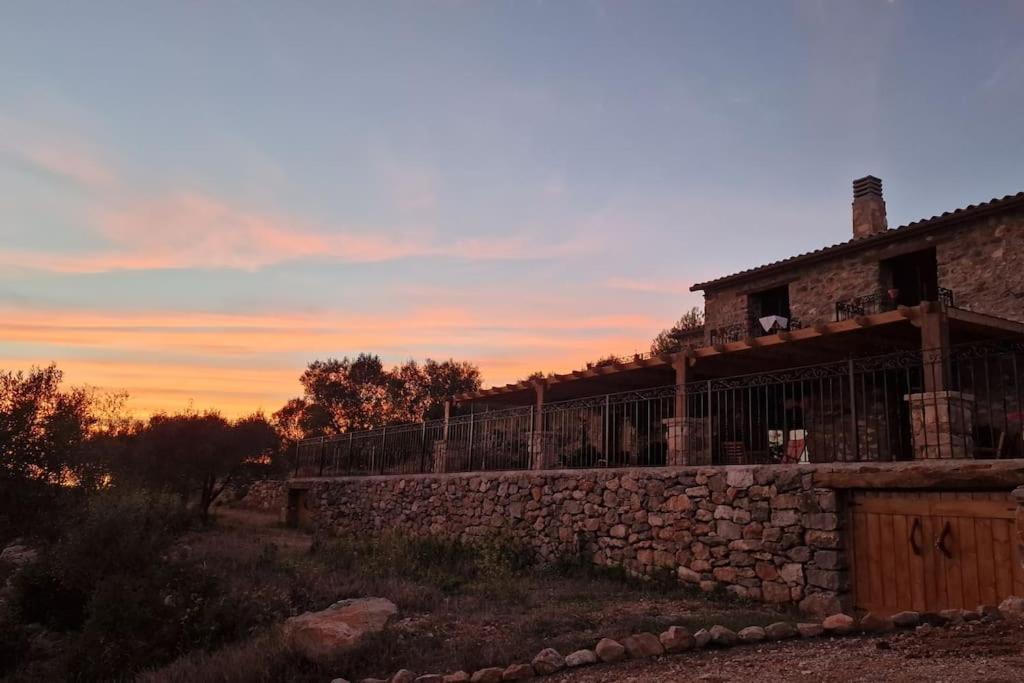 La Cueva De Miravet - Villa De Lujo En La Cima De La Montana Con Vistas Al Mar Cabanes  Zewnętrze zdjęcie