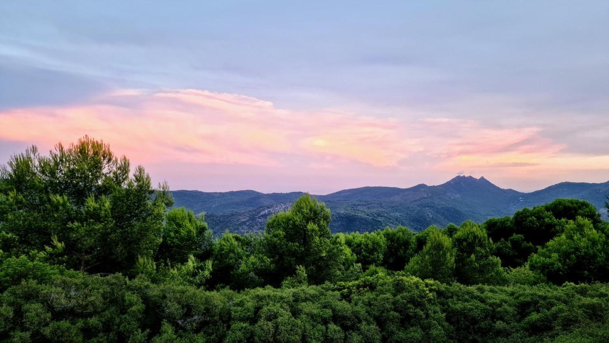 La Cueva De Miravet - Villa De Lujo En La Cima De La Montana Con Vistas Al Mar Cabanes  Zewnętrze zdjęcie