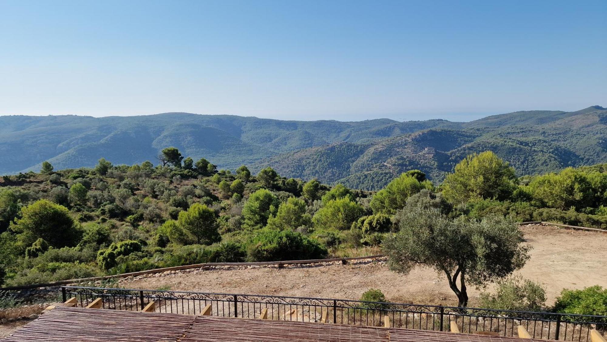 La Cueva De Miravet - Villa De Lujo En La Cima De La Montana Con Vistas Al Mar Cabanes  Zewnętrze zdjęcie