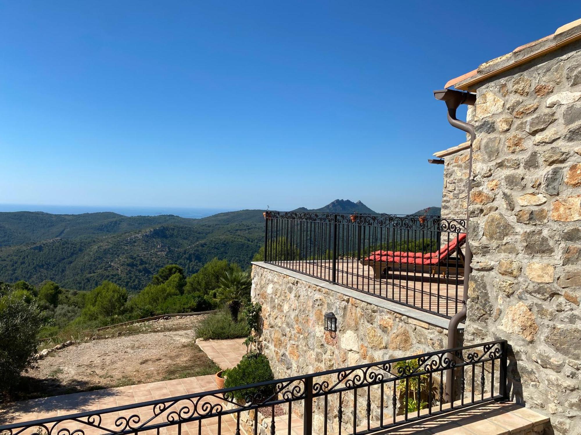 La Cueva De Miravet - Villa De Lujo En La Cima De La Montana Con Vistas Al Mar Cabanes  Zewnętrze zdjęcie