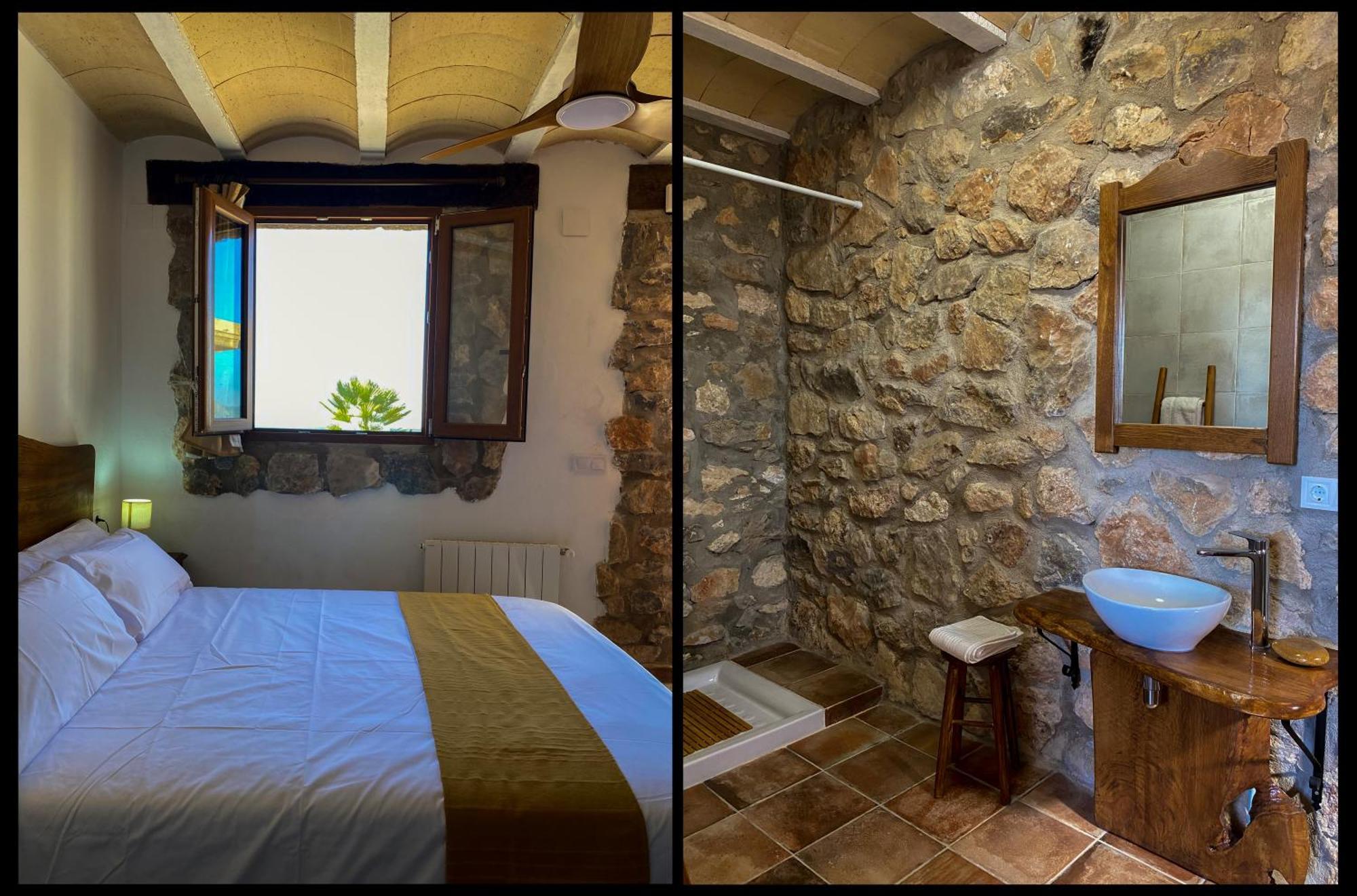 La Cueva De Miravet - Villa De Lujo En La Cima De La Montana Con Vistas Al Mar Cabanes  Zewnętrze zdjęcie