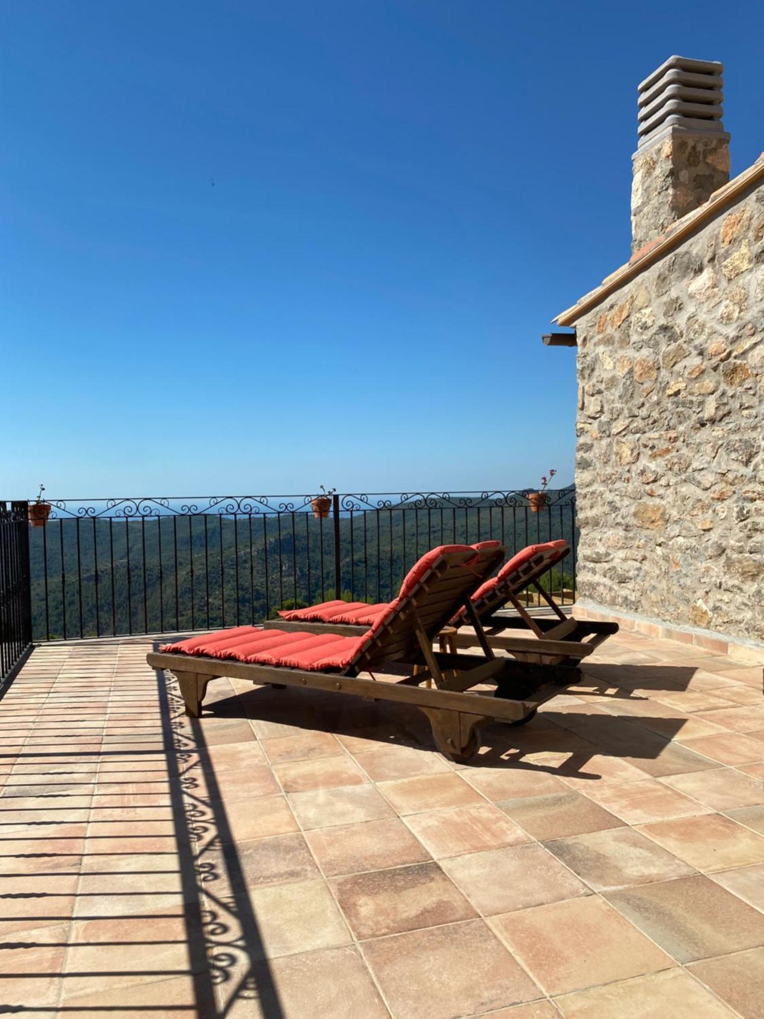 La Cueva De Miravet - Villa De Lujo En La Cima De La Montana Con Vistas Al Mar Cabanes  Zewnętrze zdjęcie