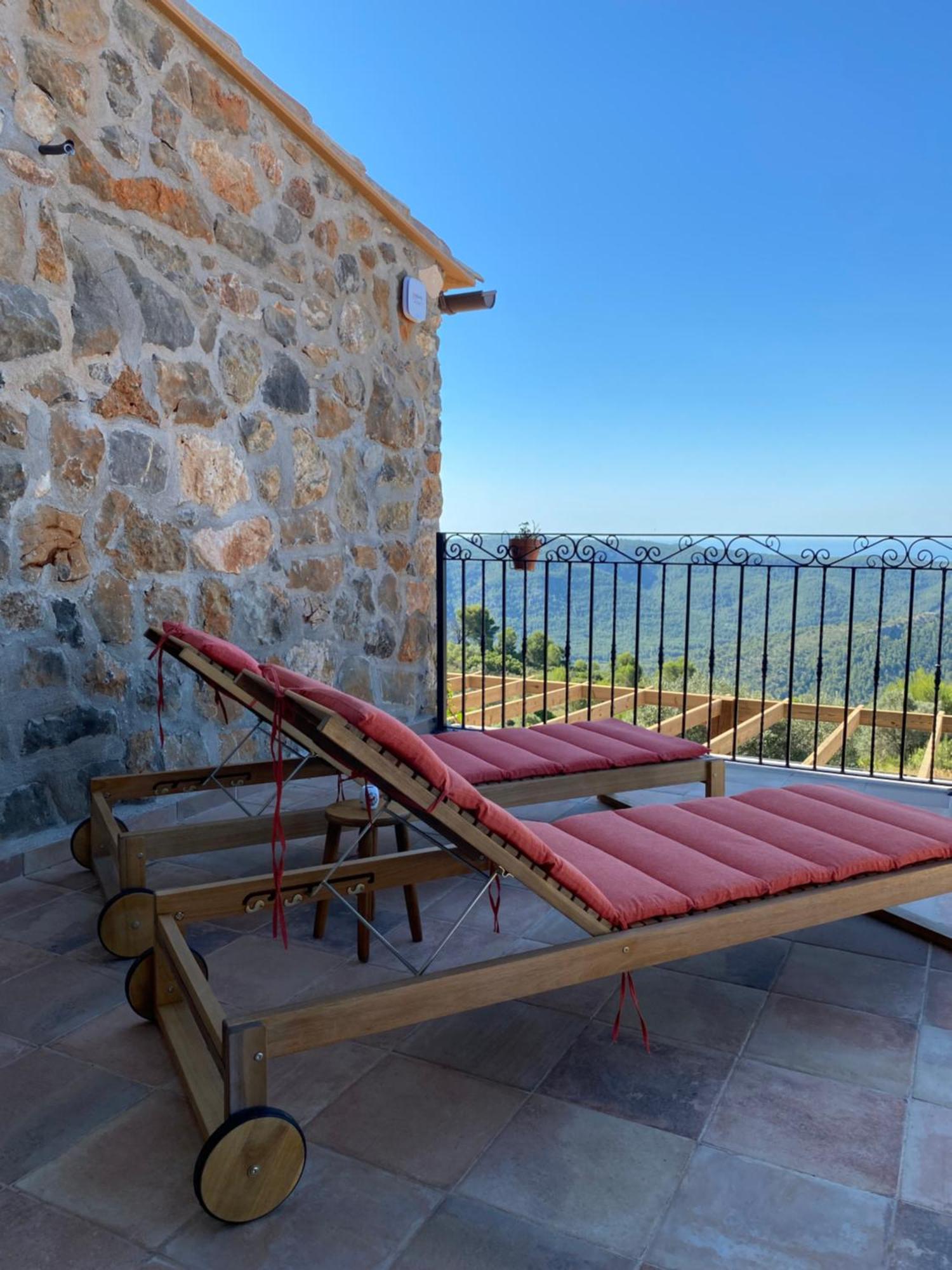 La Cueva De Miravet - Villa De Lujo En La Cima De La Montana Con Vistas Al Mar Cabanes  Zewnętrze zdjęcie