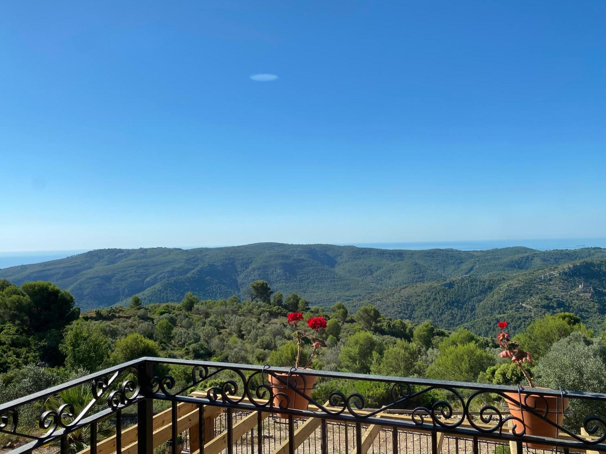 La Cueva De Miravet - Villa De Lujo En La Cima De La Montana Con Vistas Al Mar Cabanes  Zewnętrze zdjęcie